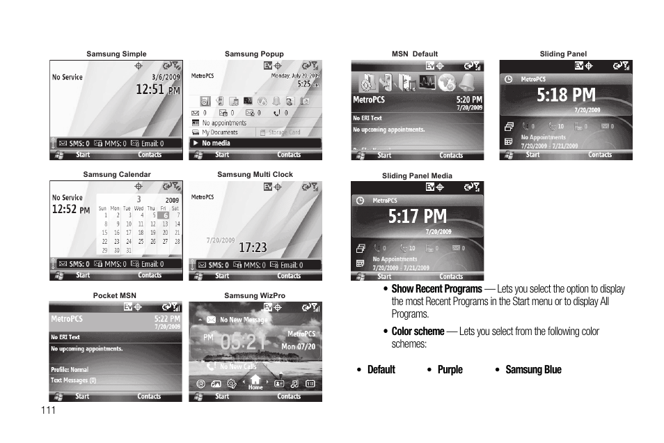 Samsung Code SCH-i220 User Manual | Page 114 / 161