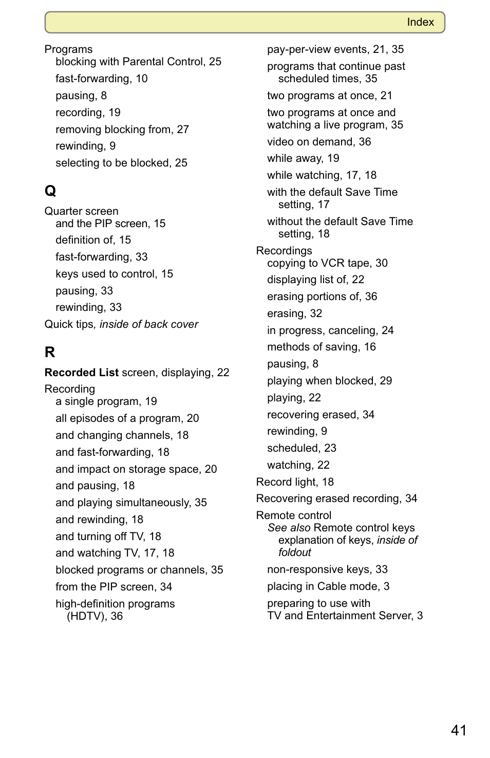 Scientific Atlanta 8000 User Manual | Page 44 / 49