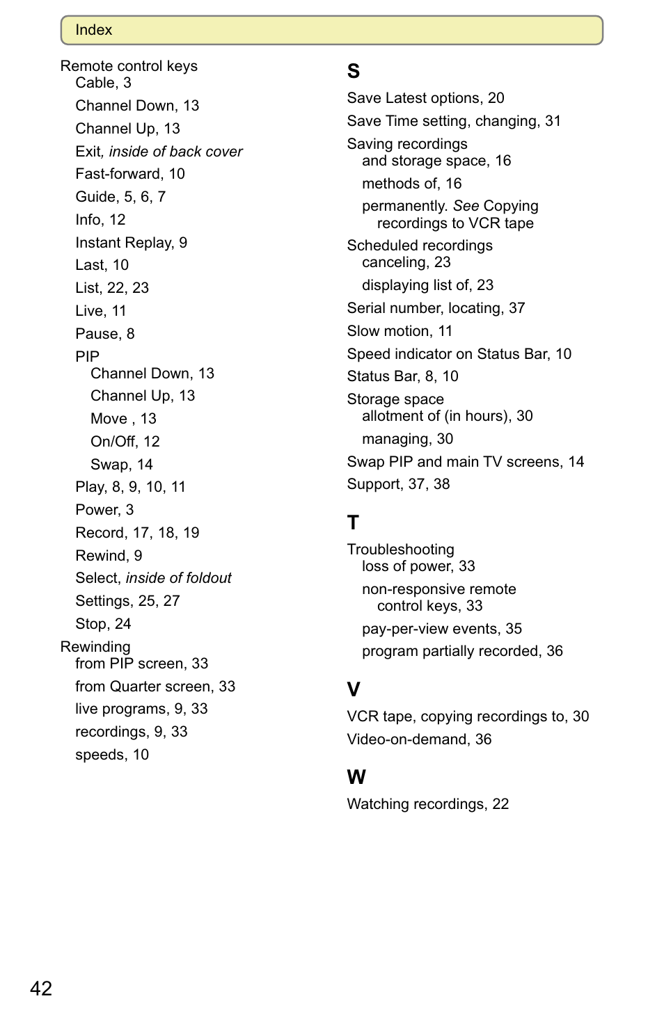 Scientific Atlanta 8000 User Manual | Page 45 / 49