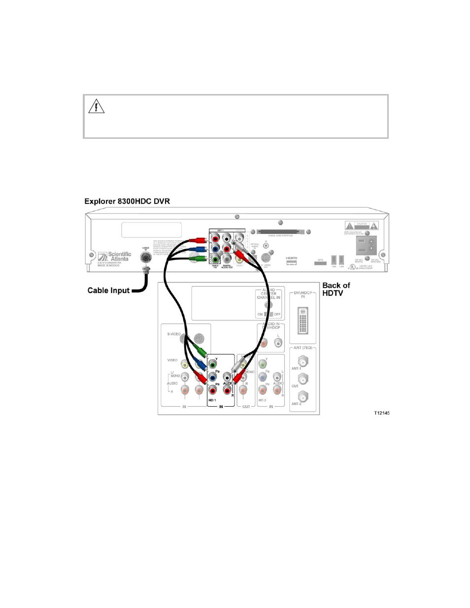 Scientific Atlanta 8300HDC User Manual | Page 19 / 28