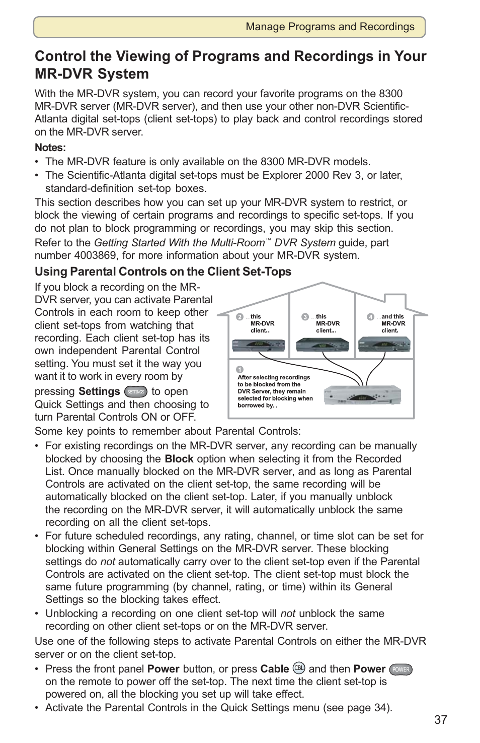 Scientific Atlanta 8000HD User Manual | Page 40 / 65