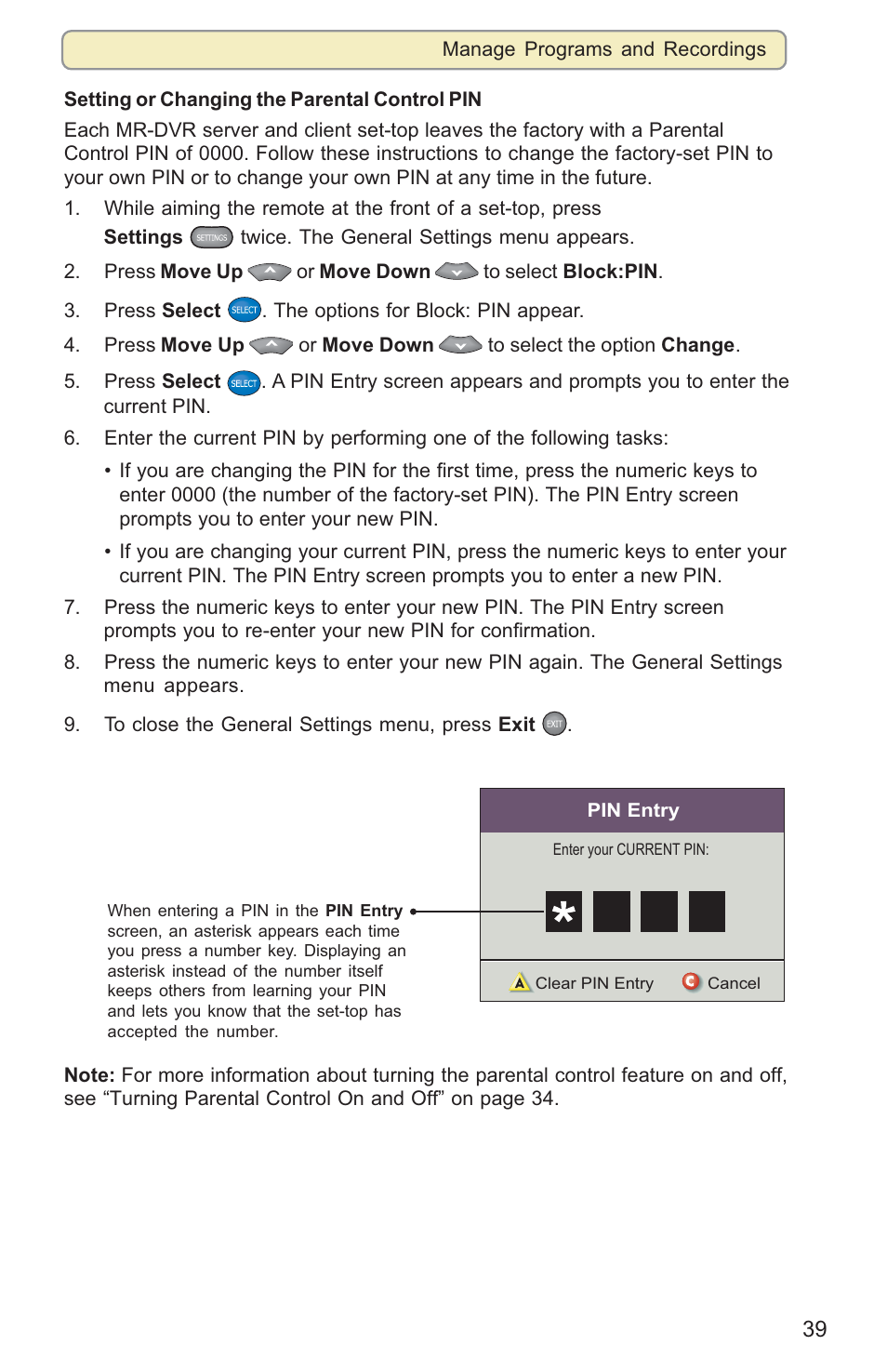 Scientific Atlanta 8000HD User Manual | Page 42 / 65