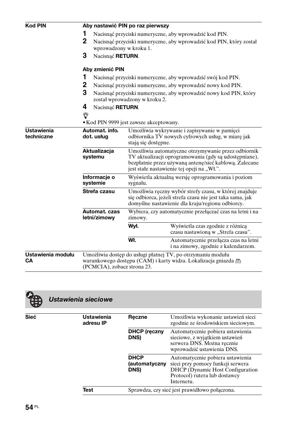 Sony KDL-46X4500 User Manual | Page 110 / 188