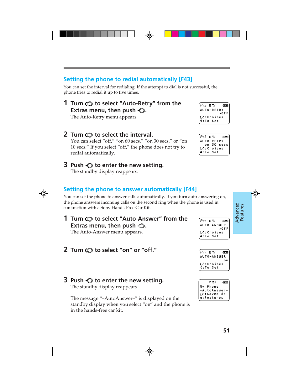 Sony CM-B1200 User Manual | Page 51 / 84