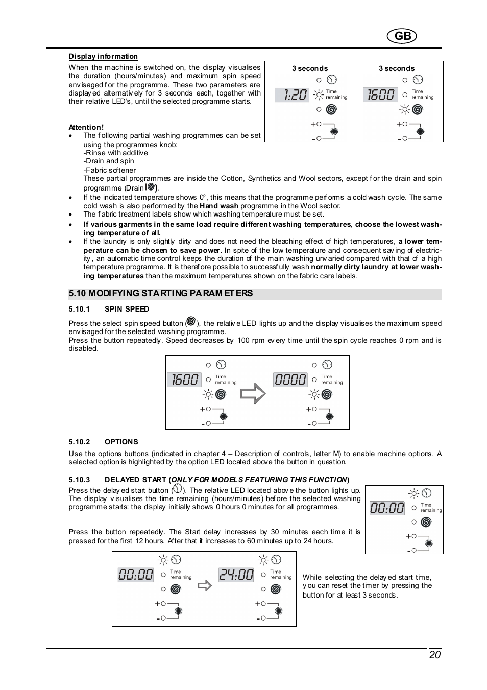 Smeg WDI12C User Manual | Page 20 / 31