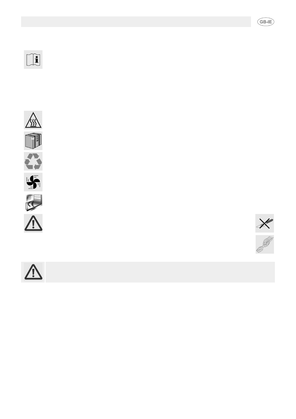 Precautions for use | Smeg S302X User Manual | Page 2 / 17