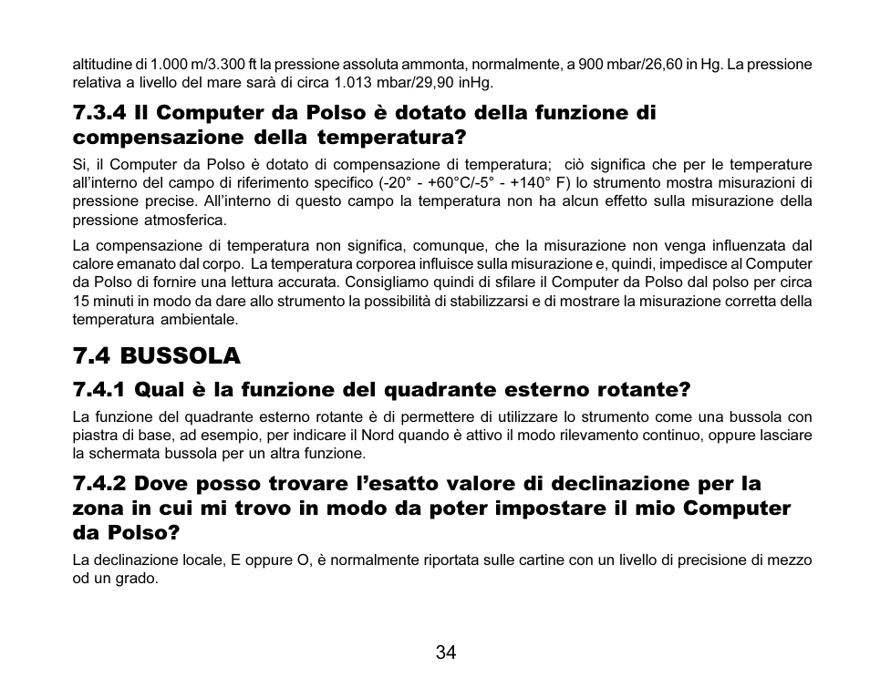 4 bussola, 1 qual è la funzione del quadrante esterno rotante | SUUNTO MARINER | REGATTA | YACHTSMAN User Manual | Page 186 / 288