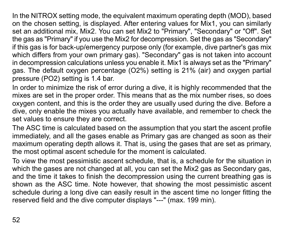 SUUNTO D6I User Manual | Page 51 / 130