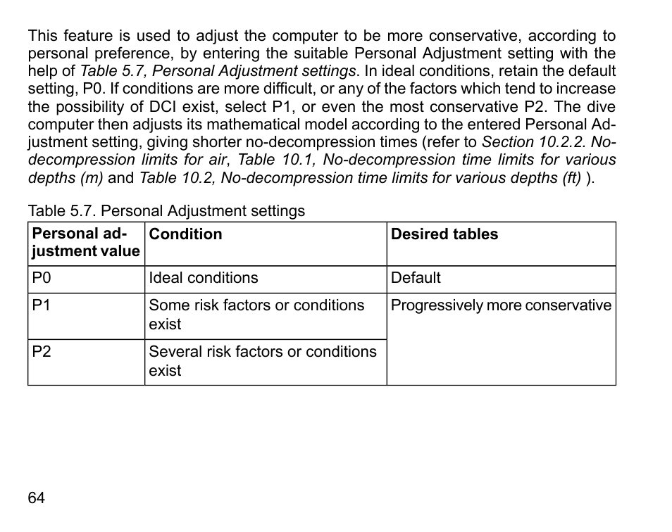 SUUNTO D6I User Manual | Page 63 / 130