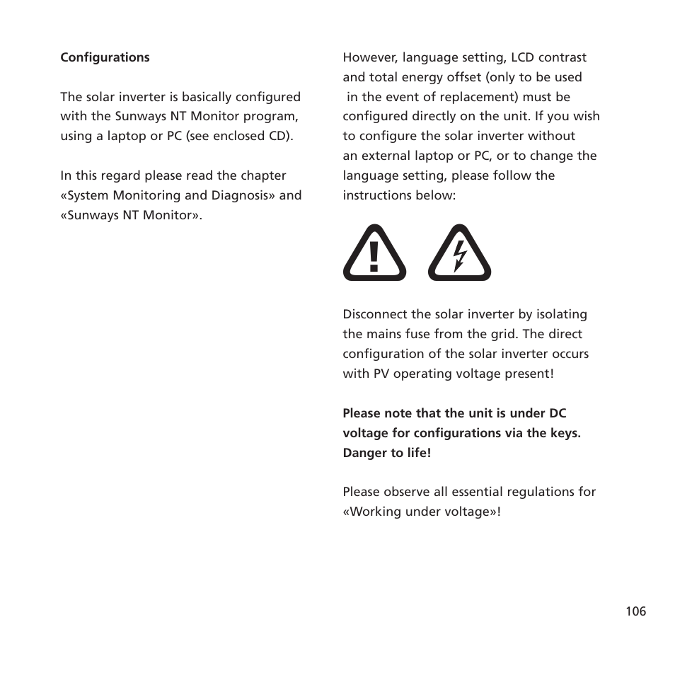 Sunway NT 2600 User Manual | Page 30 / 76