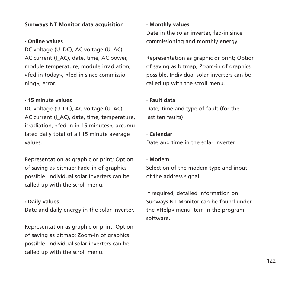 Sunway NT 2600 User Manual | Page 46 / 76