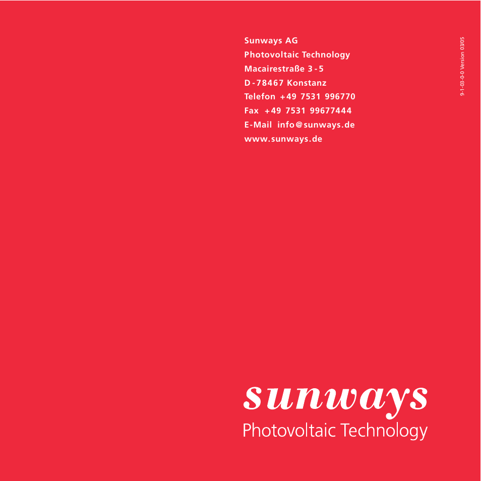 Sunway NT 2600 User Manual | Page 76 / 76