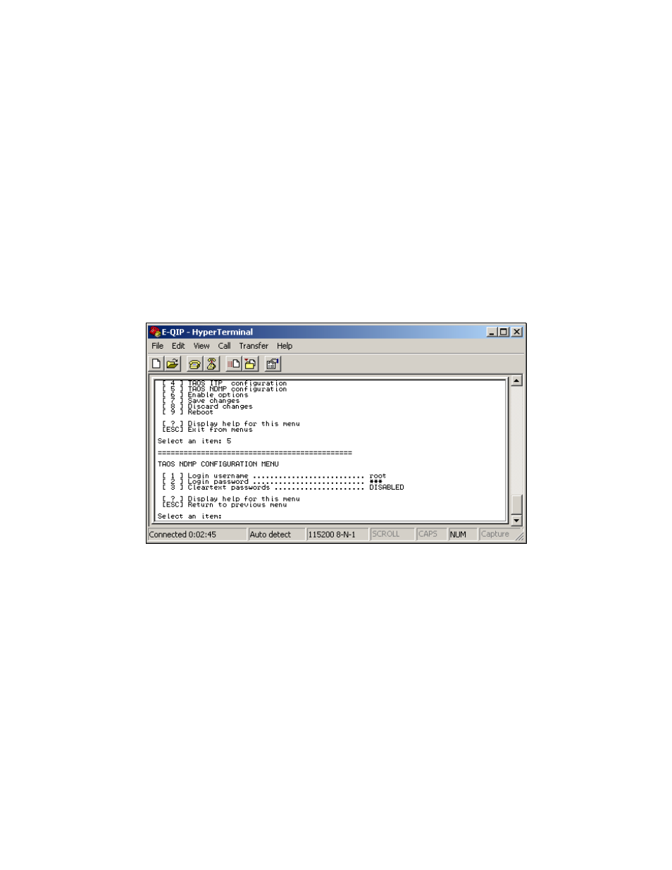 Configuring ndmp enabled by taos | Spectra Logic Spectra 12000 User Manual | Page 101 / 190