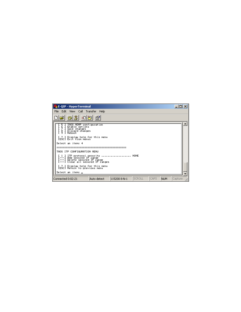 Taos itp configuration | Spectra Logic Spectra 12000 User Manual | Page 178 / 190