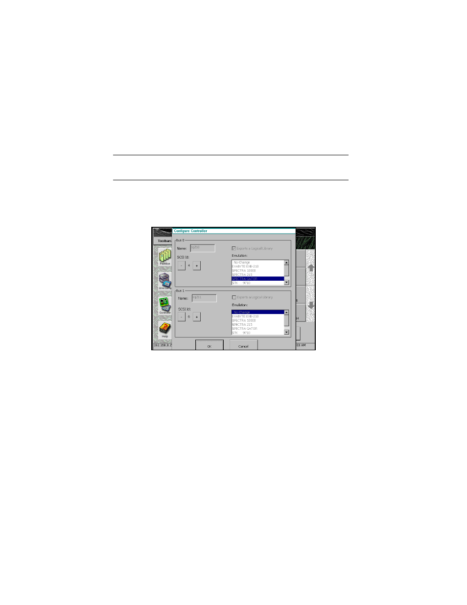 S-qip configure controller screen, S-qip default id settings | Spectra Logic Spectra 12000 User Manual | Page 51 / 190