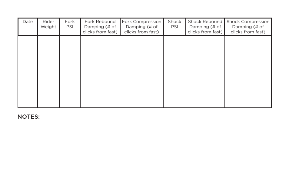 Specialized FSRXC User Manual | Page 18 / 20