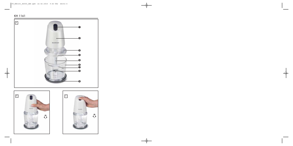 Silvercrest KH 1161 User Manual | Page 2 / 8