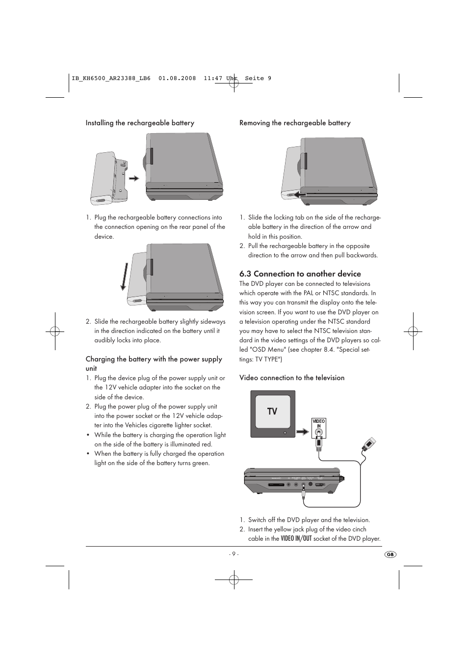 Silvercrest KH6500-06/08-V1 User Manual | Page 11 / 36