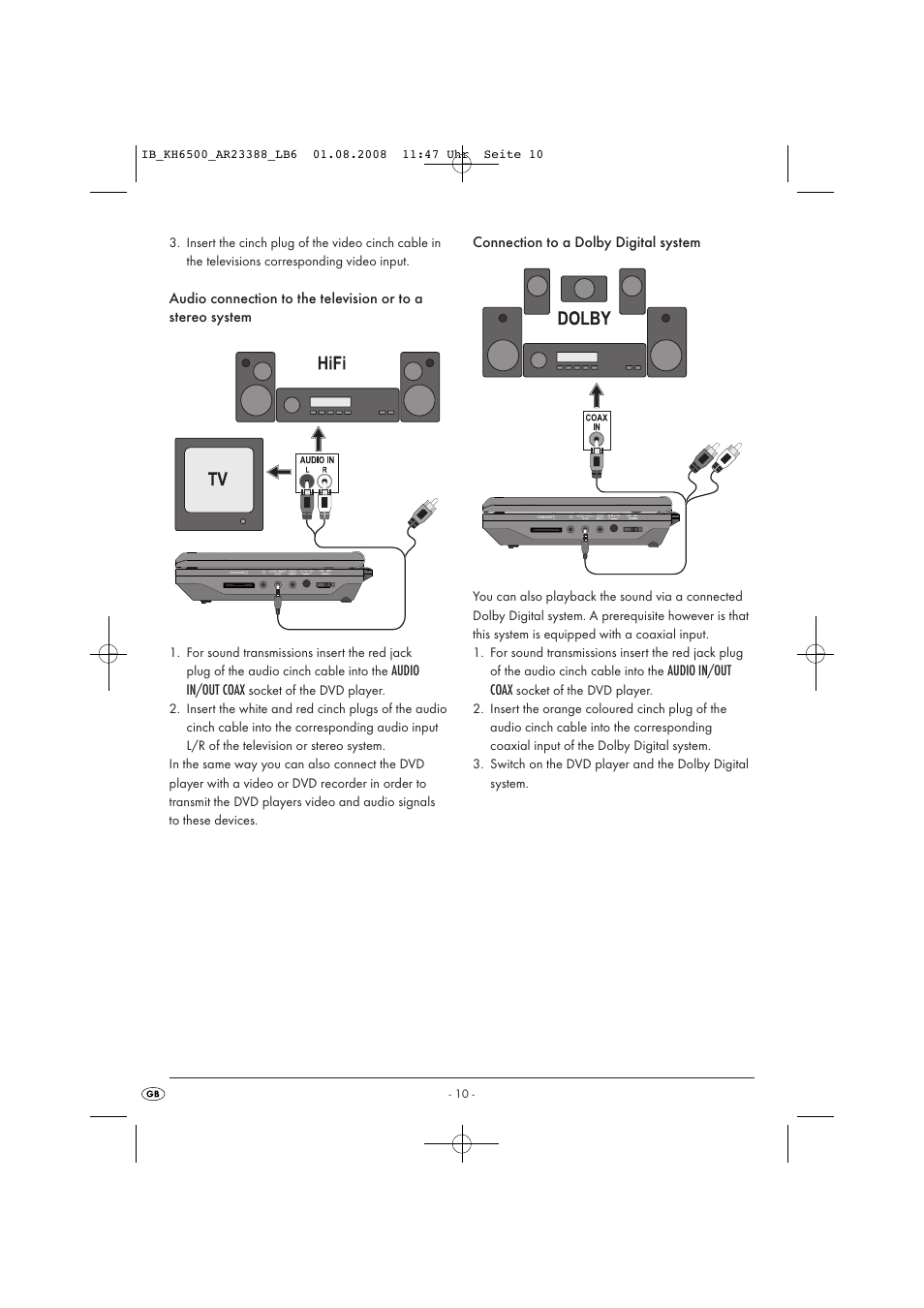 Silvercrest KH6500-06/08-V1 User Manual | Page 12 / 36