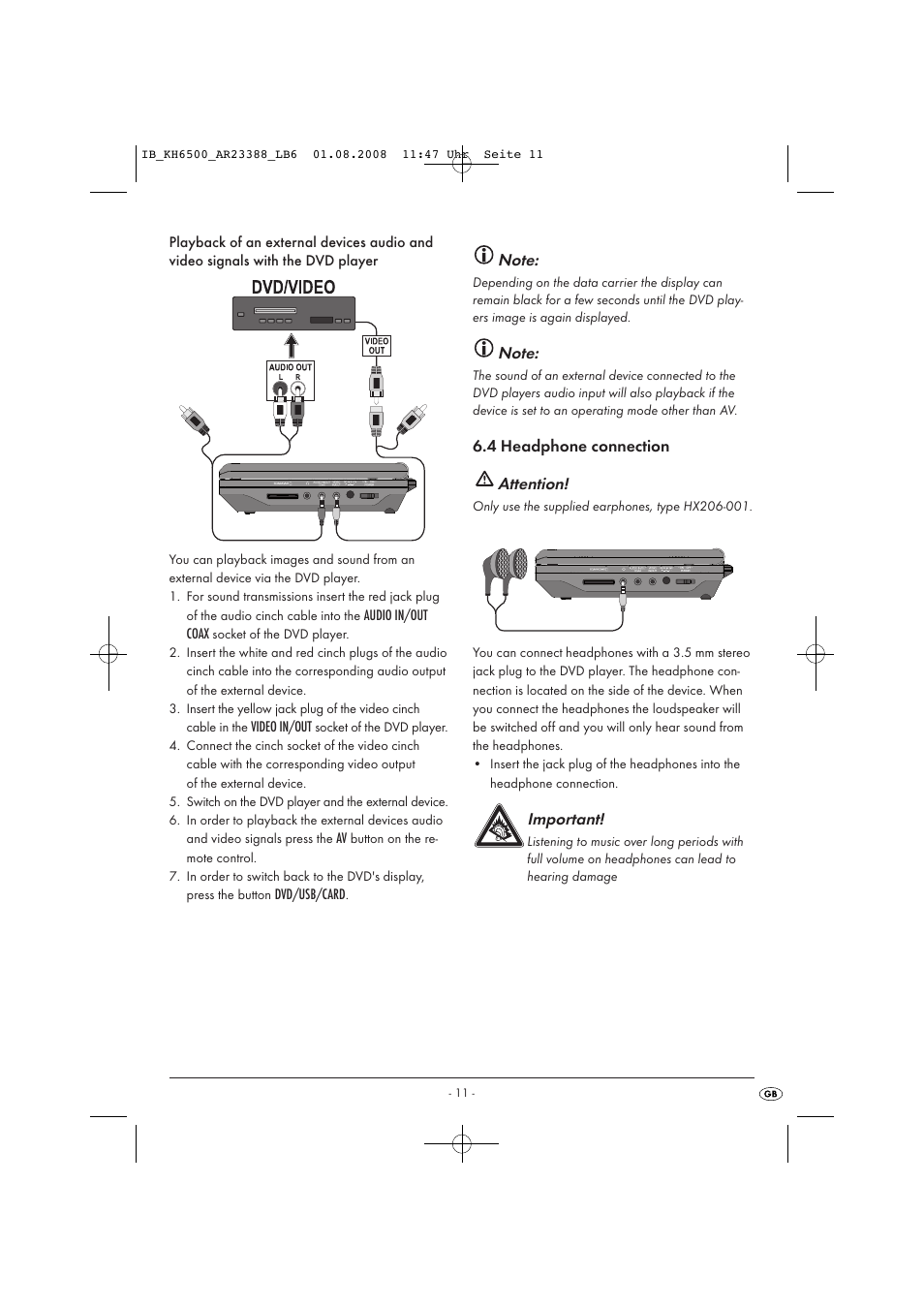 Silvercrest KH6500-06/08-V1 User Manual | Page 13 / 36