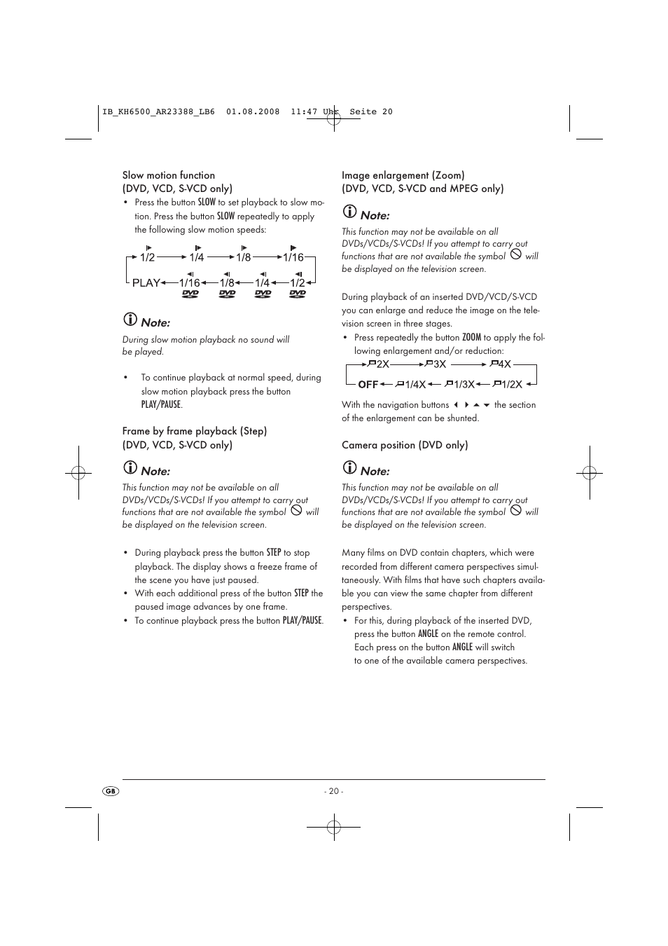 Silvercrest KH6500-06/08-V1 User Manual | Page 22 / 36