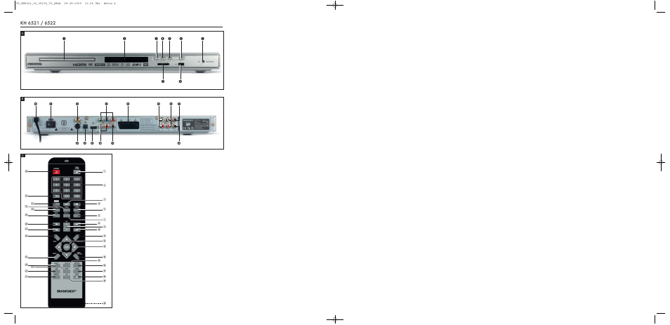 Silvercrest KH 6522 User Manual | Page 2 / 54