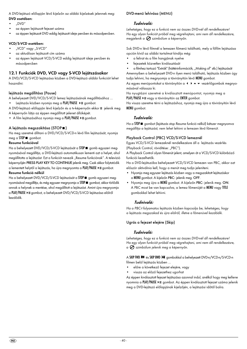 Silvercrest KH 6522 User Manual | Page 42 / 54