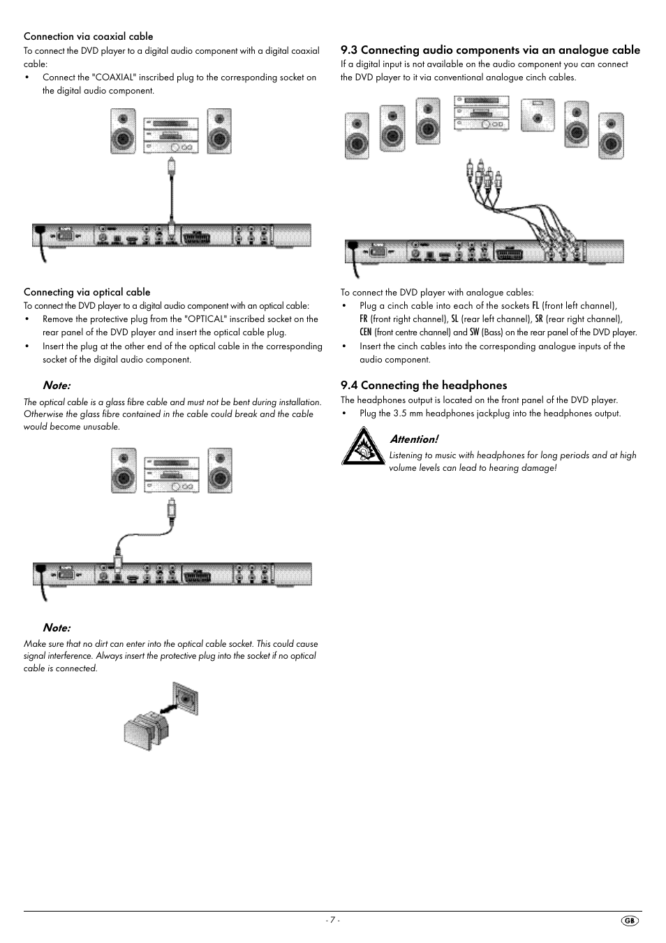 Silvercrest KH 6522 User Manual | Page 9 / 54