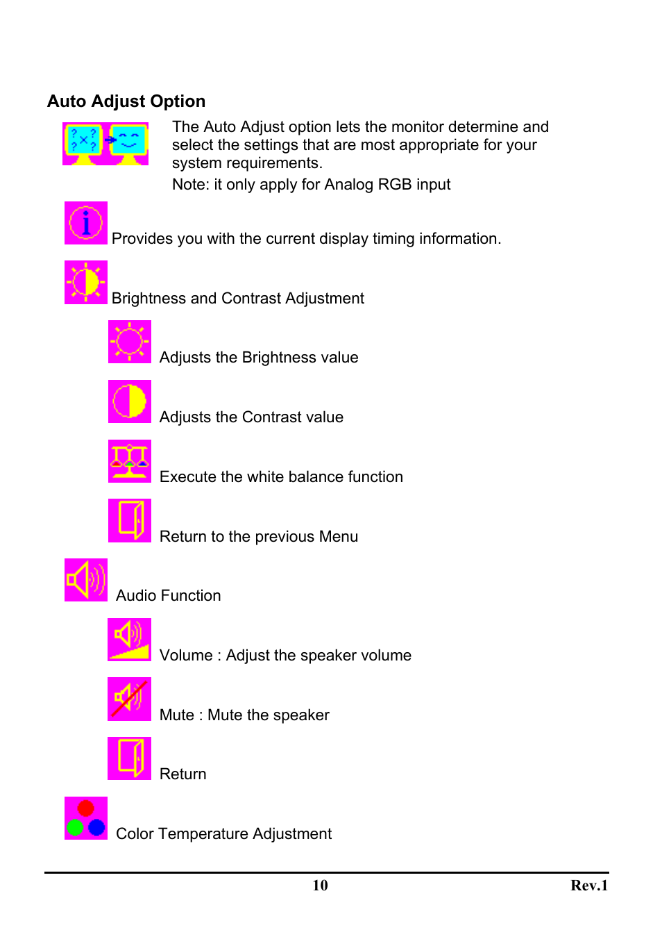 Sceptre Technologies LCD Monitor X9WS-NagaV User Manual | Page 14 / 22