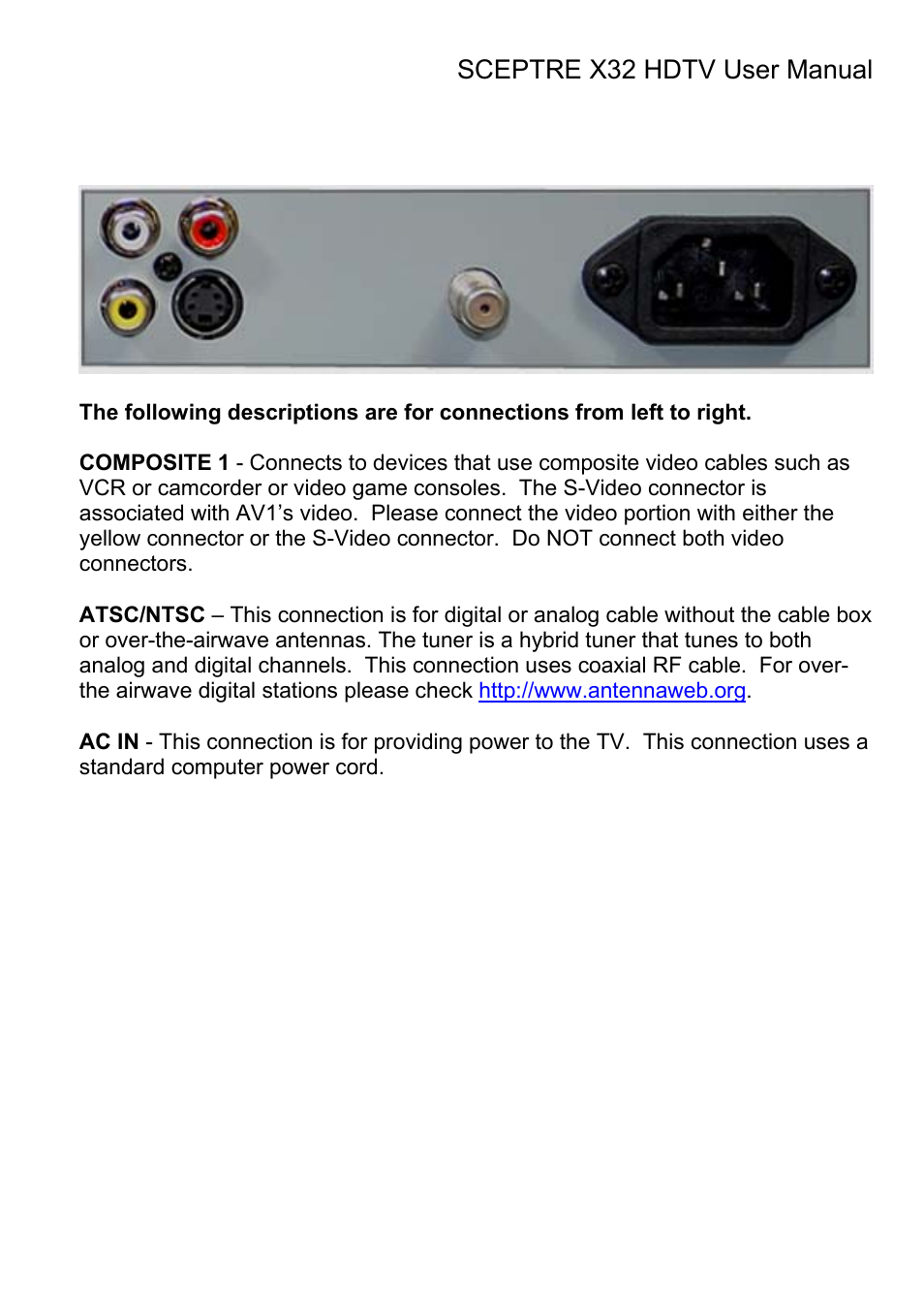 Sceptre Technologies X32 User Manual | Page 15 / 107