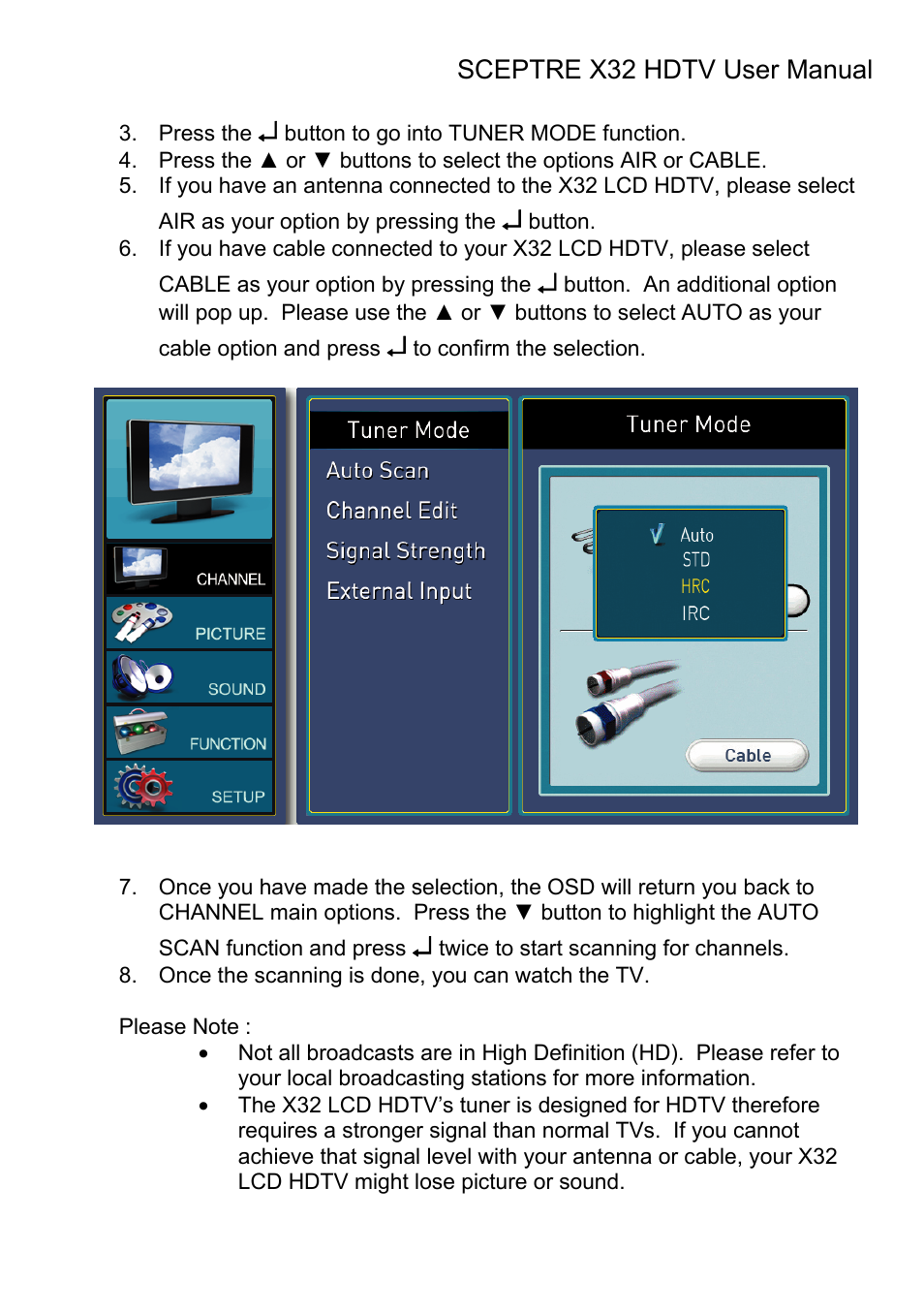 Sceptre Technologies X32 User Manual | Page 39 / 107
