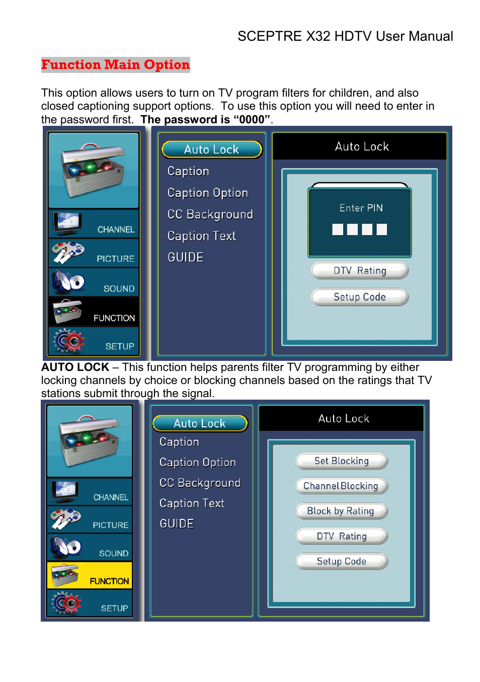 Sceptre Technologies X32 User Manual | Page 66 / 107