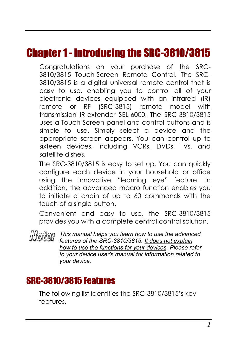 Sunwave Tech. 3815 User Manual | Page 7 / 58