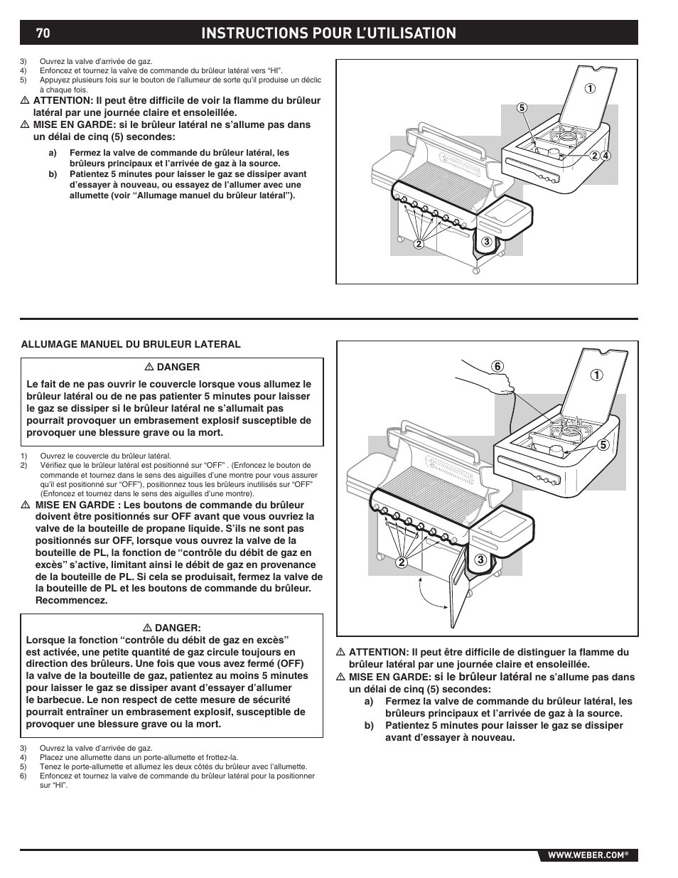 Instructions pour l’utilisation | Summit E/S-620/650 User Manual | Page 70 / 84