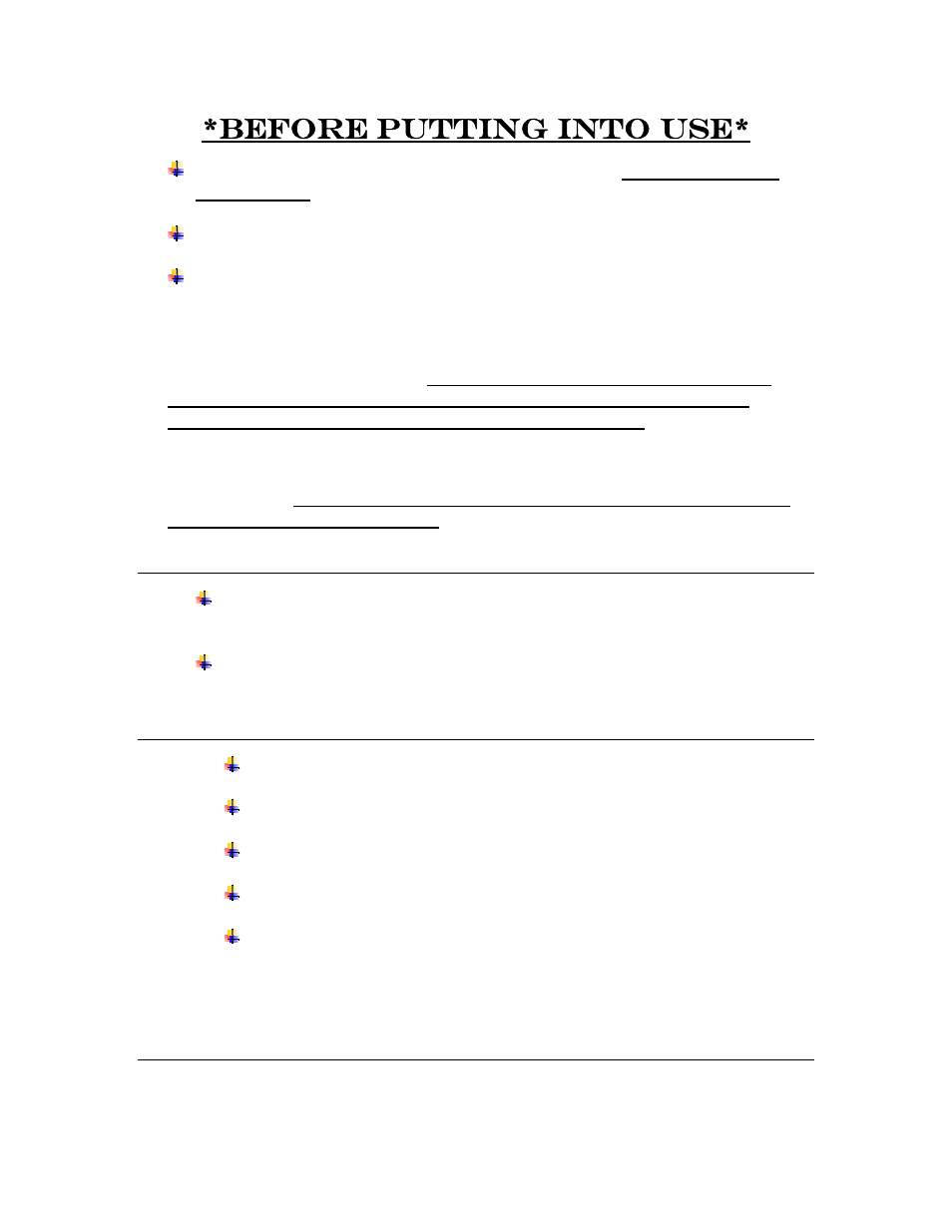 Before putting into use, We care for the environment, Tips for energy savings | Summit SCFF-55 User Manual | Page 2 / 9