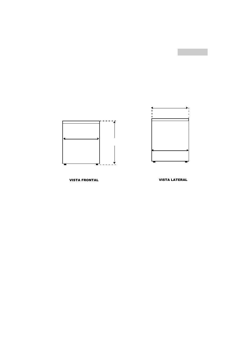 Dimensiones de la lavadora | Summit SPW1200P User Manual | Page 84 / 87