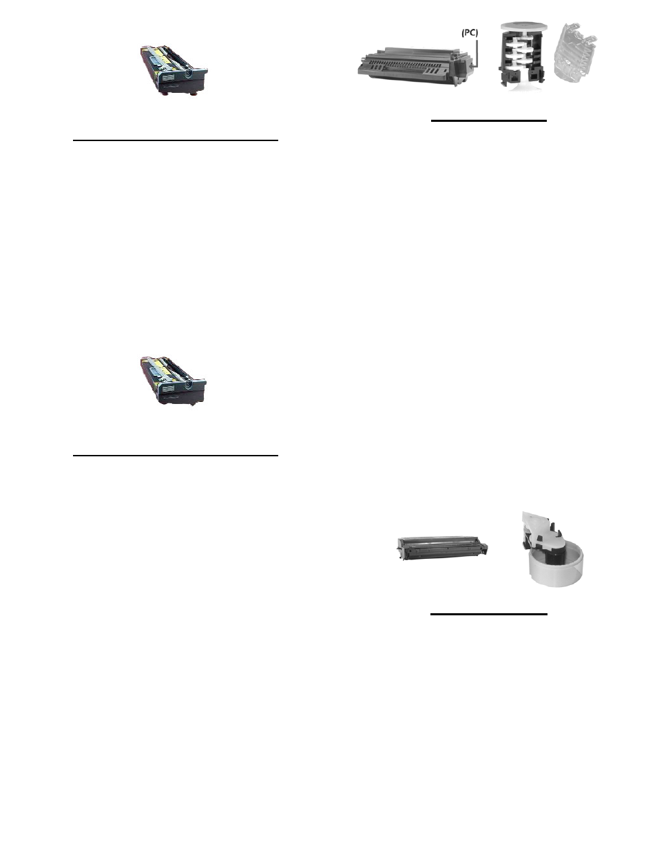 Canon pc-2000, Canon pc-mini | Summit BROTHER HL-630 OPC User Manual | Page 5 / 46