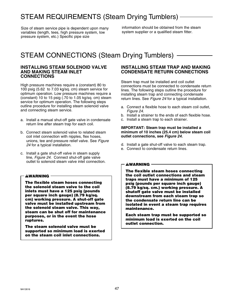 Speed Queen Drying Tumblers SCB50EG User Manual | Page 49 / 66