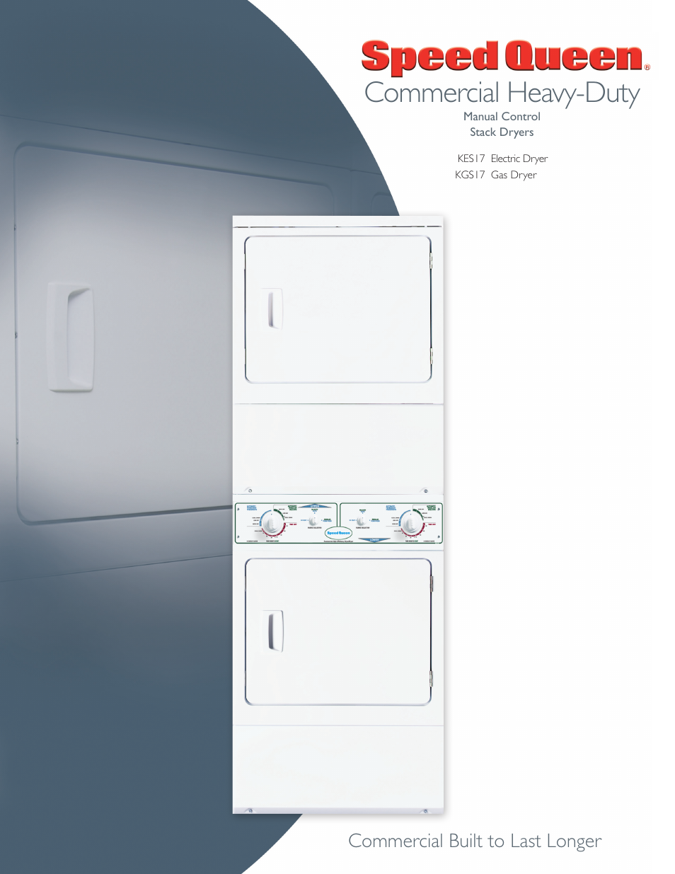 Speed Queen KGS17 User Manual | 2 pages