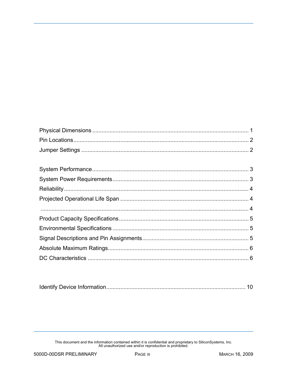 Silicon Valley Peripherals SiliconDrive SSD-D0120PI-5000 User Manual | Page 3 / 26