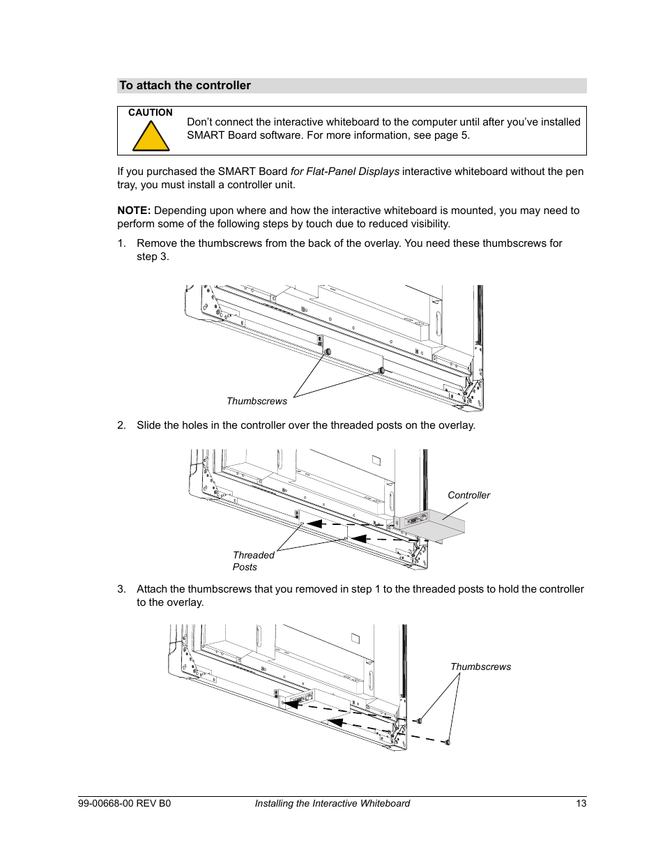 Smart Technologies Smart Board For Flat-PanelDisplays 99-00668-00 User Manual | Page 21 / 40