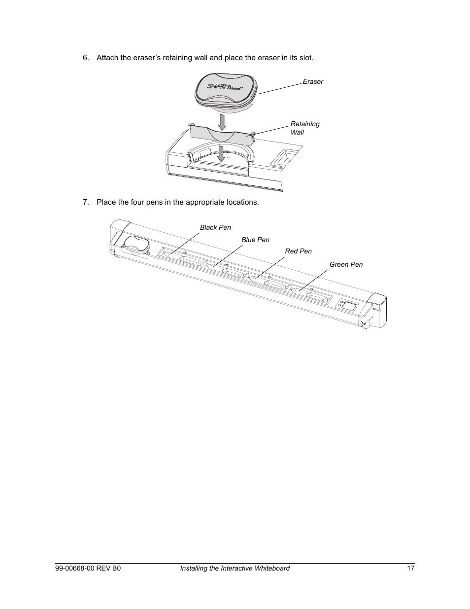 Smart Technologies Smart Board For Flat-PanelDisplays 99-00668-00 User Manual | Page 25 / 40