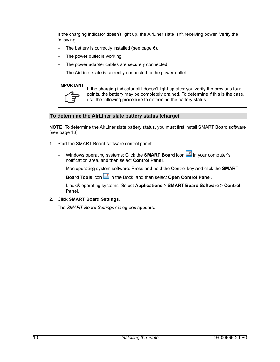 Smart Technologies AIRLINER WIRELESS SLATE WS100 User Manual | Page 18 / 84