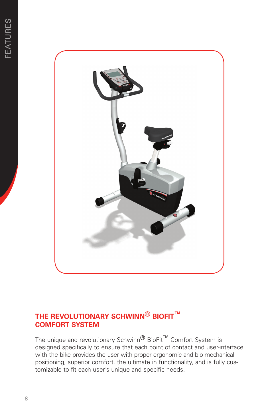 Schwinn 230 User Manual | Page 8 / 40