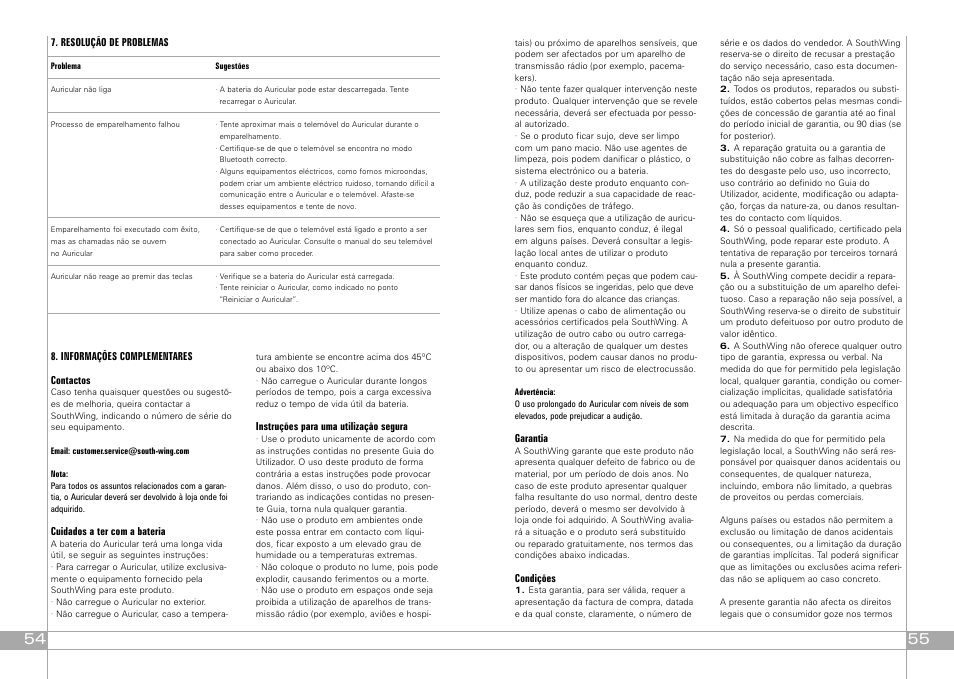 Southwing SA505 User Manual | Page 28 / 30