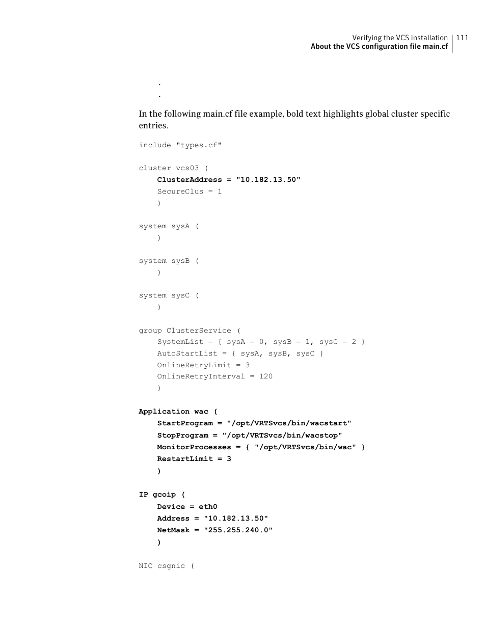Symantec Veritas 5 User Manual | Page 111 / 176