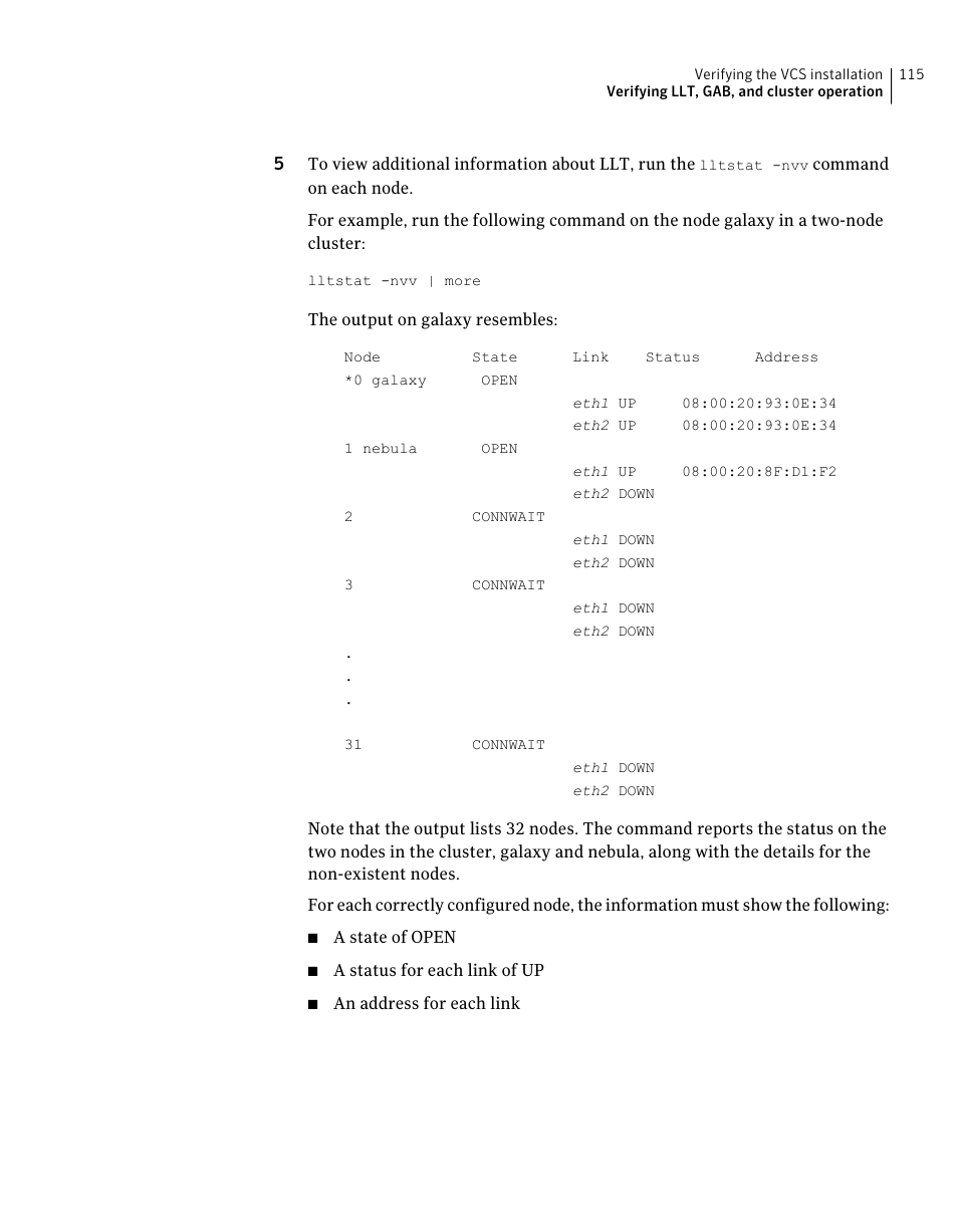 Symantec Veritas 5 User Manual | Page 115 / 176