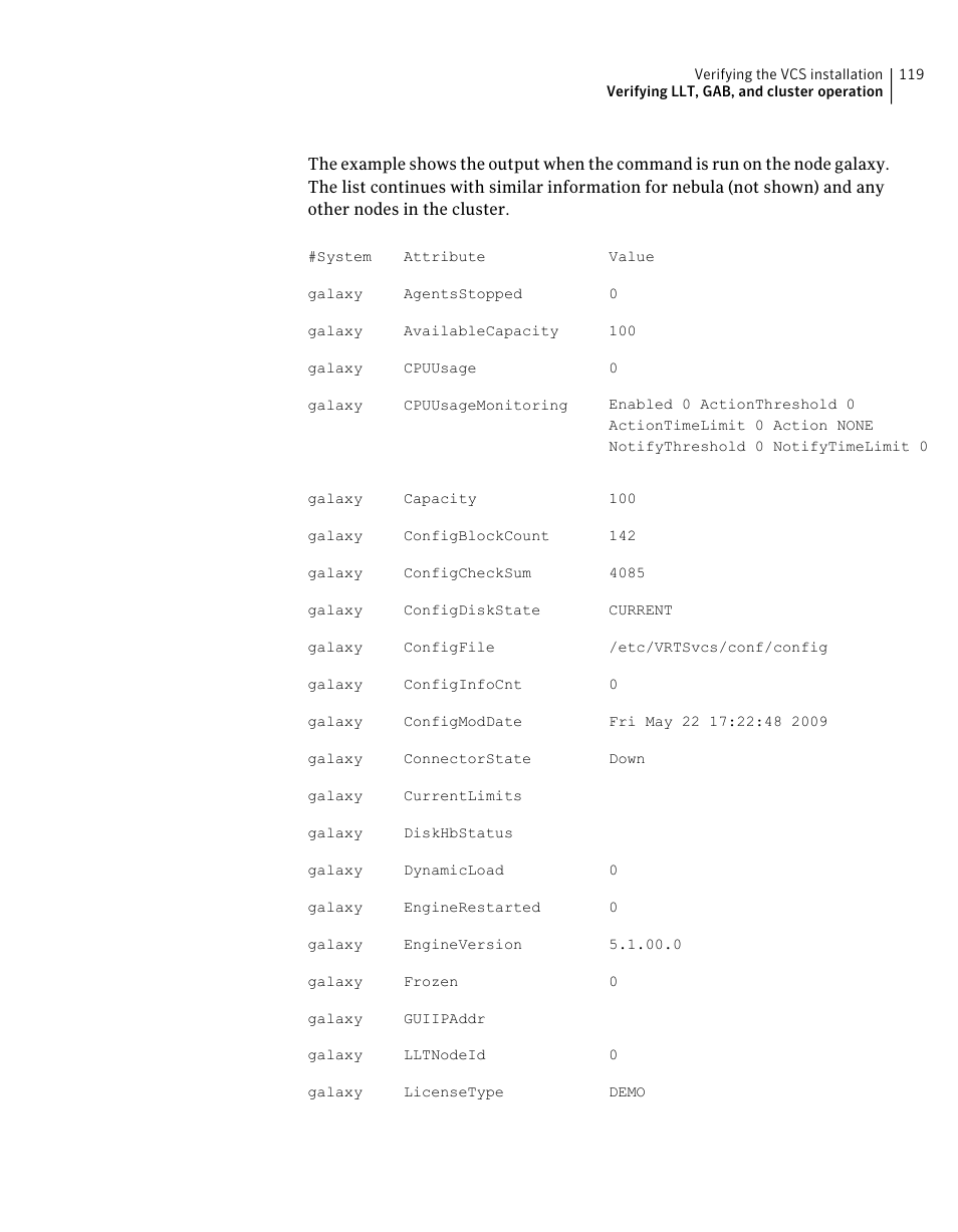 Symantec Veritas 5 User Manual | Page 119 / 176