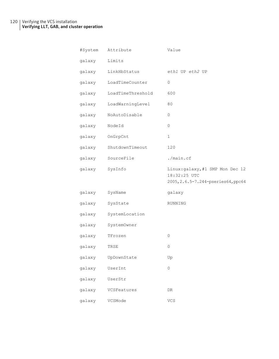 Symantec Veritas 5 User Manual | Page 120 / 176