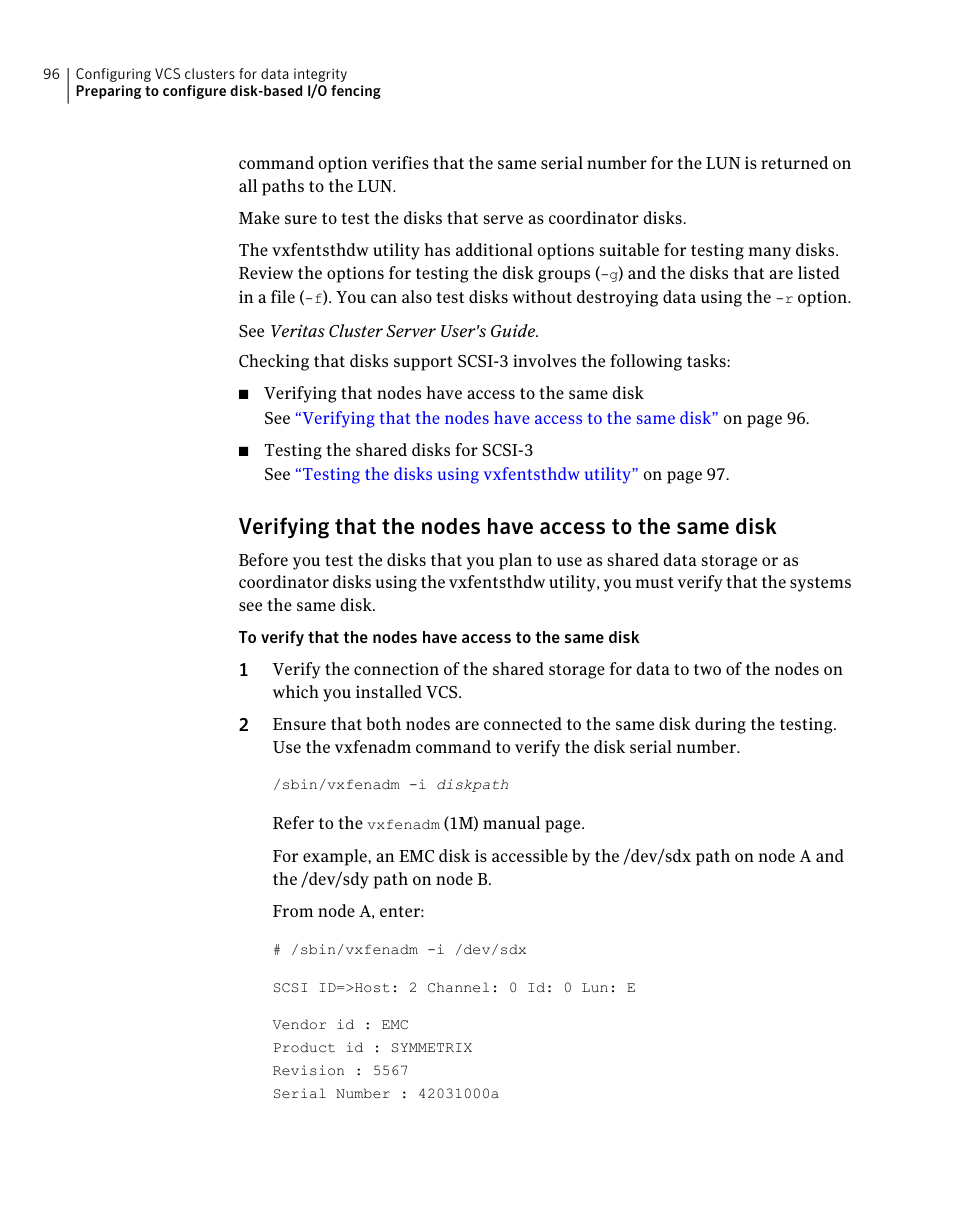 Symantec Veritas 5 User Manual | Page 96 / 176
